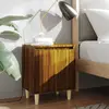 Image de vidaXL Table de chevet Bois d'ingénierie Chêne marron