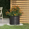 Image de VIDAXL Jardinière - Anthracite, 40x40x36 cm
