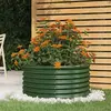Image de vidaXL Jardinière jardin Acier enduit poudre - Vert