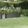 Image de vidaXL Lit Surélevé de Jardin Anthracite