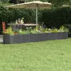 Image de vidaXL Lit surélevé de jardin 332x40x36 cm Anthracite