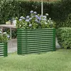 Image de vidaXL Lit surélevé de jardin - Vert