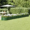 Image de vidaXL Lit surélevé de jardin 512x80 cm - Acier vert