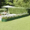 Image de vidaXL Lit surélevé de jardin Acier Vert