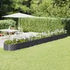 Image de vidaXL Lit Surélevé de Jardin Anthracite