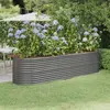 Image de vidaXL Lit surélevé de jardin 8720286856628 - Gris