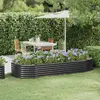 Image de VidaXL Lit de Jardin surélevé - 249x100x36 cm Anthracite