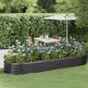 Image de VidaXL Lit surélevé de jardin - Anthracite