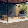 Image de vidaXL Salon de jardin 6 pcs avec coussins - Gris