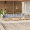 Image de VIDAXL Salon de jardin 8 pcs Gris
