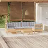 Image de vidaXL Salon de jardin 7 pcs