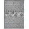 Image de vidaXL Rayures bleues - 160x230 cm