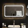 Image de vidaXL Miroir LED 80x50