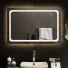 Image de vidaXL Miroir salle de bain LED - 90 x 60 cm
