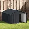 Image de vidaXL Niche chien 116,5x153x81,5 cm - Acier galvanisé