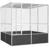 Image de vidaXL Cage Anthracite 213,5x217,5x211,5 cm