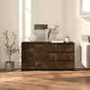 Image de VIDAXL Buffets 2 pcs - Chêne Fumé