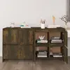 Image de vidaXL Buffets Chêne fumé - Lot de 2