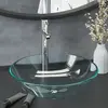 Image de vidaXL Lavabo vasque - Transparent