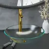 Image de vidaXL Lavabo avec Robinet - Doré