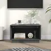 Image de vidaXL Meuble TV 60x35x35 cm - Bois de pin - Gris