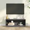 Image de Meuble TV vidaXL - Gris Bois/Pin