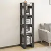 Image de vidaXL Bibliothèque/Séparateur de pièce - Gris