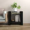 Image de vidaXL Bibliothèque/Séparateur - Noir