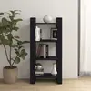 Image de vidaXL Bibliothèque/Séparateur - Noir 60x35x125 cm