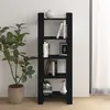 Image de vidaXL Bibliothèque Noir 60x35x160 cm