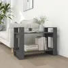 Image de vidaXL Bibliothèque/Séparateur Gris 80x35x56,5 cm