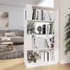 Image de vidaXL Bibliothèque/Séparateur Blanc