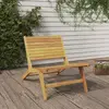 Image de vidaXL Chaise de jardin en teck pliable