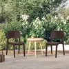 Image de vidaXL Chaise de jardin - Moka