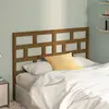 Image de vidaXL Tête de lit - Marron miel