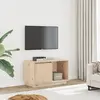 Image de vidaXL Meuble TV Bois de pin massif