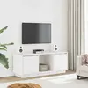 Image de VidaXL Meuble TV Blanc Bois de pin