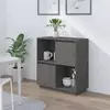 Image de vidaXL Buffet Gris