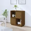 Image de VIDAXL Buffet marron miel