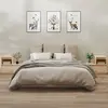 Image de vidaXL Tables de chevet - Bois de pin gris