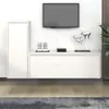 Image de VidaXL Meubles TV Blanc