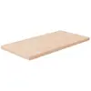 Image de vidaXL Panneau d'Étagère Chêne Massif 40x20 cm