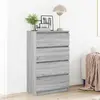 Image de vidaXL Buffet Sonoma gris 60x35x98,5 cm