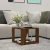 Image de VidaXL Table Basse 40x40x30 cm Chêne Marron