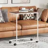 Image de VIDAXL Table d'appoint avec roues