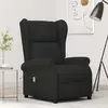 Image de vidaXL Fauteuil inclinable à oreilles noir