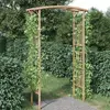 Image de vidaXL Arche pour rosiers Bambou 118x40x187 cm