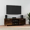 Image de vidaXL Meuble TV - Chêne fumé