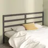 Image de vidaXL Tête de lit - Gris