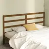 Image de vidaXL Tête de lit - Marron miel - 206x4x100 cm
